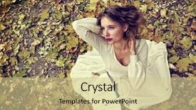  Presentation with long sleeve - Audience pleasing PPT layouts consisting of pastel wave - autumn fashion feminity lace dress backdrop and a soft green colored foreground