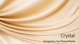  Presentation with silk roads - Cool new presentation theme with pastel wave - beautiful silk background backdrop and a lemonade colored foreground