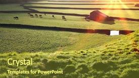  Presentation with england flat - Slides consisting of pasture in yorkshire dales yorkshire background and a tawny brown colored foreground