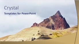  Presentation with beautiful landscapes - Amazing theme having patagonia-landscapes-in-southern-argentina backdrop and a sky blue colored foreground