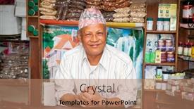  Presentation with cultural heritage - Amazing presentation design having patan-may-20-unidentified-old backdrop and a coral colored foreground