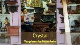  Presentation with handicraft - Theme having patan-nepal-circa-november-2015 background and a tawny brown colored foreground