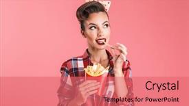  Presentation with abstract beautiful black pink glitter - Audience pleasing PPT layouts consisting of patato - portrait of a lovely beautiful backdrop and a coral colored foreground