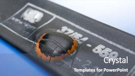  Presentation with rubber - Colorful slides enhanced with patch on the rubber backdrop and a gray colored foreground