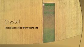  Presentation with patchwork - Slide deck having patchwork-meadows-and-fields-aerial background and a yellow colored foreground