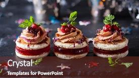  Presentation with foie - Cool new presentation design with pate - festive appetizer with foie gras backdrop and a tawny brown colored foreground