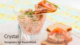  Presentation with watercolor soft pastel - Audience pleasing presentation theme consisting of olive oil soap with a towel on a wooden desk backdrop and a tawny brown colored foreground