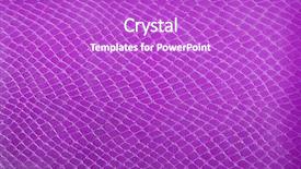  Presentation with patent - Beautiful PPT theme featuring patent leather background backdrop and a purple colored foreground