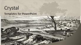  Presentation with paris - Beautiful PPT layouts featuring d'apremont fontainbleau forest create backdrop and a soft green colored foreground