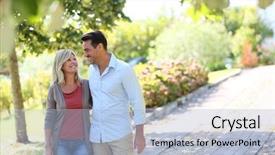  Presentation with hand x ray - Amazing PPT theme having path hands - couple walking hand in hand backdrop and a light blue colored foreground