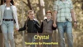  Presentation with brotherly love - Audience pleasing slide deck consisting of path of the city backdrop and a tawny brown colored foreground