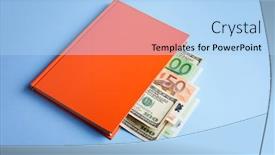  Presentation with financial literacy - Slides with path-towards-financial-freedom-financial background and a light blue colored foreground