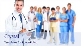  Presentation with medical - Colorful PPT layouts enhanced with conceptual image of compass close up on a white 3d illustration backdrop and a lemonade colored foreground