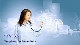  Presentation with doctor helps to get out of bed an elderly woman - Beautiful PPT layouts featuring time for a break message backdrop and a lemonade colored foreground.