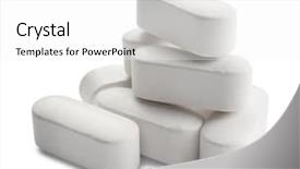  Presentation with health-care - Beautiful theme featuring drug side effect - health care concept pills backdrop and a  colored foreground