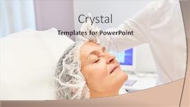  Presentation with acid - Audience pleasing slide deck consisting of patient-s-face-is-marked backdrop and a light gray colored foreground