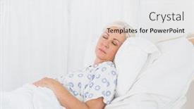  Presentation with waiting room - Audience pleasing presentation theme consisting of patient-waiting-for-a-doctor backdrop and a white colored foreground