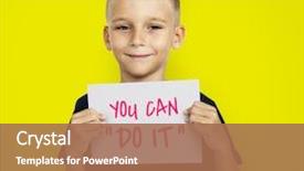  Presentation with waiting room - PPT layouts consisting of patients in doctor's waiting room background and a coral colored foreground