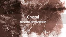  Presentation with artistic - Slides enhanced with patinaj artistic - brown sheet with spots background and a  colored foreground