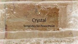  Presentation with white sheet - Presentation enhanced with road sign showing two opposite directions to turn decision time background and a tawny brown colored foreground