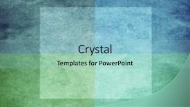  Presentation with abstract watercolor - PPT theme having patinaj artistic - grungy watercolor-like graphic abstract background background and a light blue colored foreground