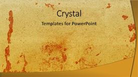  Presentation with speckles - Colorful presentation theme enhanced with patinaj artistic - yellow grunge texture with orange backdrop and a  colored foreground