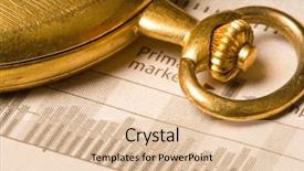  Presentation with antique - Theme with patrimoin - antique gold pocket watch background and a  colored foreground