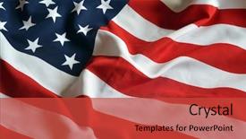  Presentation with american history old flag - Colorful PPT layouts enhanced with patriotic - american flag background backdrop and a red colored foreground