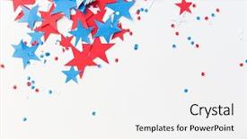  Presentation with independence day - PPT theme enhanced with patriotic - american independence day celebration patriotism background and a white colored foreground