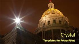  Presentation with patriotic - PPT theme enhanced with patriotic christmas - colorado state capitol building background and a wine colored foreground