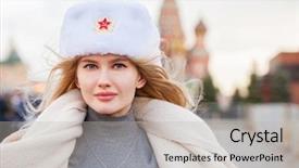  Presentation with beauty beautiful autumn in japanese - Presentation theme with patriotic christmas - russian beauty portrait background and a light gray colored foreground