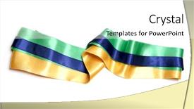  Presentation with patriotic - Amazing presentation theme having patriotic christmas - satin ribbon color silk backdrop and a white colored foreground