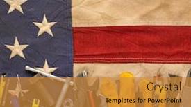  Presentation with labor - Slides enhanced with patriotic-collection-of-old background and a gold colored foreground