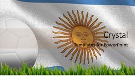  Presentation with growing - Cool new PPT theme with patriotic plant - grass growing outdoors against digitally backdrop and a coral colored foreground