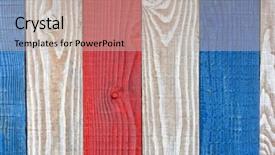  Presentation with red white blue patriotic - Cool new presentation design with patriotoc - rustic red white and blue backdrop and a soft green colored foreground
