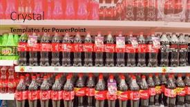  Presentation with thailand food - Presentation design consisting of pattaya-thailand-circa-february-2016 background and a coral colored foreground