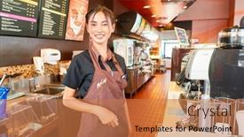  Presentation with thailand food - PPT layouts having pattaya-thailand-february-21-2016 background and a coral colored foreground