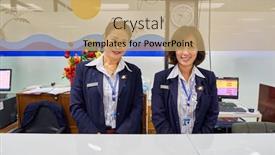  Presentation with cities - Beautiful PPT theme featuring pattaya-thailand-february-26-2016 backdrop and a coral colored foreground