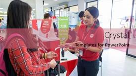  Presentation with cities - Slide deck featuring pattaya-thailand-february-26-2016 background and a coral colored foreground