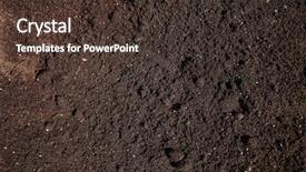  Presentation with pattern - Cool new slides with pattern background for garden agriculture backdrop and a tawny brown colored foreground