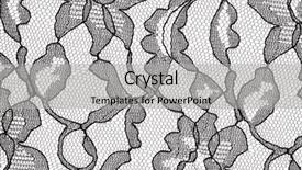  Presentation with floral fabric - Beautiful presentation theme featuring built on an artificial island backdrop and a ocean colored foreground.