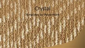  Presentation with camel - Amazing presentation design having pattern of camel wool fabric texture background backdrop and a coral colored foreground