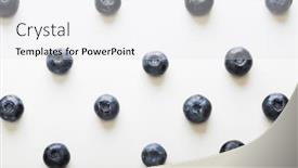  Presentation with blueberries - 