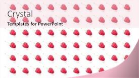  Presentation with high quality - Slides with pattern-of-fresh-organic-raw background and a lemonade colored foreground