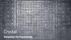  Presentation with pattern - Amazing slides having pattern-of-metal-background backdrop and a gray colored foreground