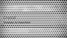  Presentation with pattern - Theme with pattern-of-metal-background background and a light gray colored foreground