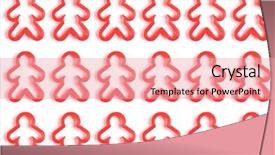  Presentation with red marble pattern wallpaper blue - Amazing PPT layouts having large group of skydivers flying backdrop and a ocean colored foreground