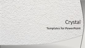  Presentation with rock wall - Presentation theme consisting of pattern of white rock plastered background and a  colored foreground