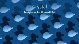  Presentation with rubber - Beautiful PPT theme featuring pattern-rubber-ducks-and-shadows backdrop and a ocean colored foreground