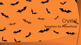  Presentation with black paper - Colorful presentation enhanced with pattern with black paper bat backdrop and a gold colored foreground